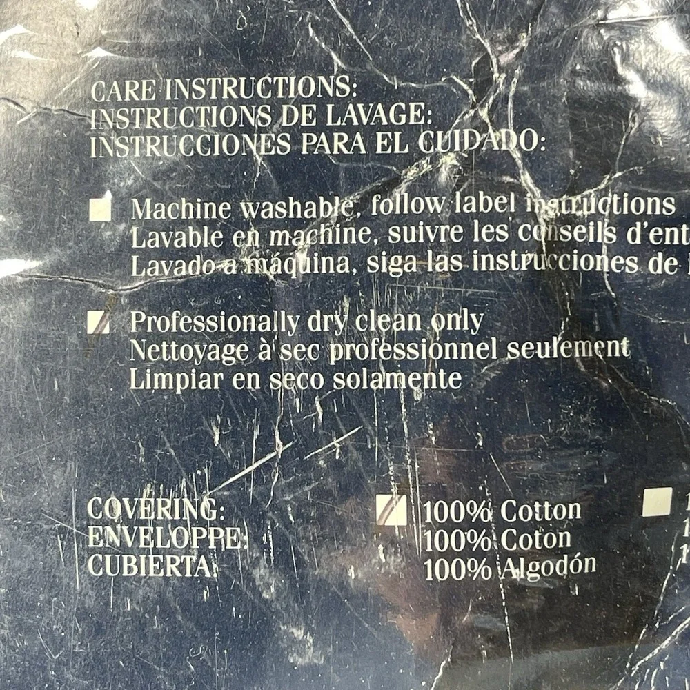 Vintage 90s Ralph Lauren Pebble Path Comforter Full/Queen Discontinued Open Box